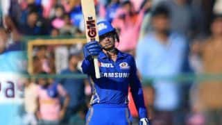 क्विंटन डी कॉक का अर्धशतक, राजस्थान के सामने 162 रन का लक्ष्य